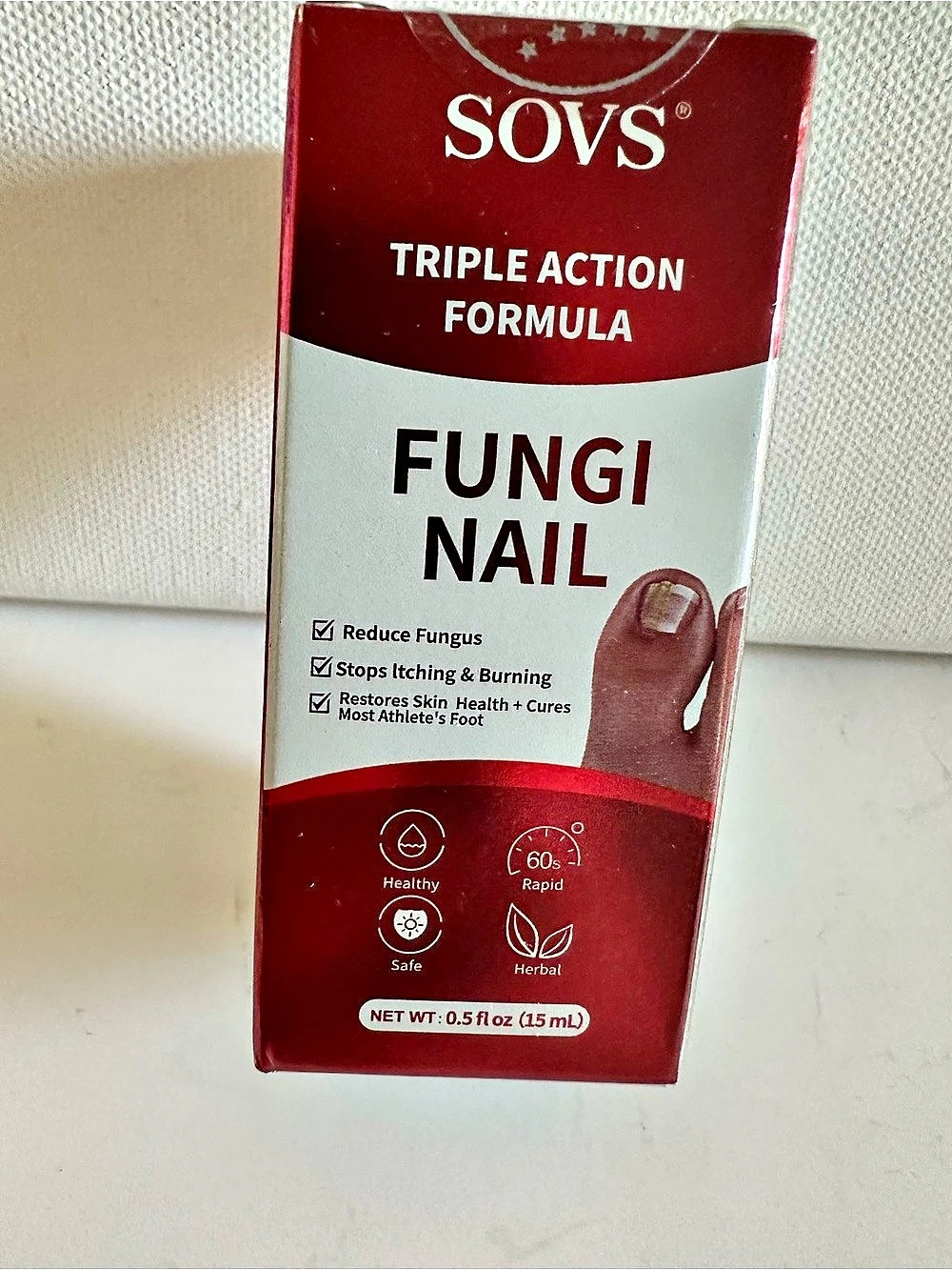 SOYS Triple Action Formula Fungi Nail Antifungal Nail Treatment NWT